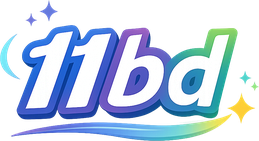 11bd বাংলাদেশের গেমিং ব্র্যান্ড লোগো